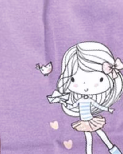 یاسی طرح دختر و پرنده